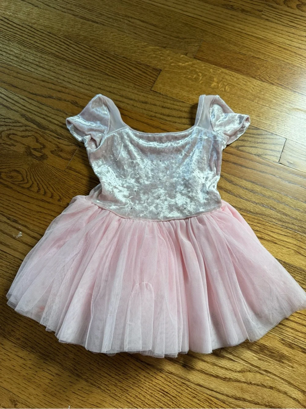 Bloch Soft Pink Velvet Tutu Dress